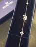 施華洛世奇（SWAROVSKI）DAZZLING SWAN 粉調(diào)天鵝 女士手鏈女生日禮物女5472271 曬單實拍圖