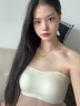 都市麗人無(wú)肩帶內(nèi)衣女夏季薄款冰絲透氣隱形無(wú)痕抹胸?zé)o鋼圈聚攏防滑文胸罩 曬單實(shí)拍圖