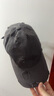 啄木鳥(niǎo)破洞棒球帽子男女通用斜紋棉鴨舌帽顯臉小加大加寬帽檐軟頂遮陽(yáng)帽 灰色 均碼 帽圍可調(diào)(頭圍55-60cm) 曬單實(shí)拍圖