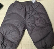 巴拉巴拉【榮信樂(lè )樂(lè )趣IP】?jì)和鸾q褲男女童長(cháng)褲冬季保暖褲時(shí)尚 冷灰20502-灰鴨絨 80 充絨量20g 曬單實(shí)拍圖