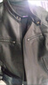 TWETYBIRD翠迪鳥(niǎo)機車(chē)服皮衣男士頭層牛皮修身皮夾克立領(lǐng)加棉保暖真皮外套男 黑色【精選頭層牛皮】 XL（125斤-140斤） 曬單實(shí)拍圖