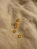 DIY轉運珠定位圈穿周家3mm金色繩OT項鏈防滑隔片進(jìn)口硅膠圈不掉色 淺金色20顆【適用周生生3mm繩】 曬單實(shí)拍圖