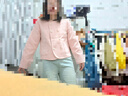 GOCHIEI小香風短外套女裝秋季2025年新款設計感短款粗花呢長袖百搭上衣潮 粉色外套[有里布] L 建議105-115 曬單實拍圖