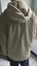 閬爵保羅冬季棉服大碼休閑男士加絨加厚防風(fēng)防水外套沖鋒衣上衣棉衣 卡其色 4XL 166-175斤 曬單實(shí)拍圖