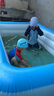 Bestway兒童游泳池寶寶小孩室內(nèi)外家用電動(dòng)充氣史迪仔周邊玩具洗澡戲水池 曬單實(shí)拍圖