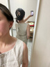 歌莉婭全亞麻套裝女夏季流行穿搭2025新款休閑兩件套1E3LAB820 10W米灰 S 曬單實拍圖