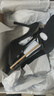 CHARLES&KEITH緞面蝴蝶結(jié)尖頭高跟涼鞋女CK1-60361556 BLACK TEXTURED黑色紋理 37 曬單實(shí)拍圖