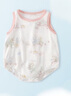JELLYBABY【2025夏裝上新】嬰兒連體衣女幼童可愛哈衣三角爬服寶寶衣服男寶 白底美人魚 【7A抗菌】 90cm 曬單實(shí)拍圖