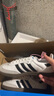 阿迪達斯（adidas）Originals Samba三葉草德訓鞋 黑白 男女同款 低幫輕便休閑板鞋 B75806 42.5 曬單實拍圖