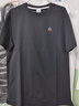 樂(lè)卡克（Le coq sportif）樂(lè)卡克法國(guó)公雞夏季男士短袖T恤 L242MECA0301 黑色 M 曬單實(shí)拍圖