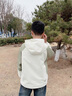 G.DUCKKIDS小黃鴨童裝男童外套春秋款2025新款兒童風(fēng)衣中大童拉鏈衫男孩上衣 綠色 170 建議15~16歲【160-170cm】c 曬單實(shí)拍圖
