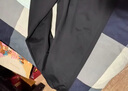 GENIOLAMODE休閑褲男夏季薄款寬松系帶純色男褲百搭時(shí)尚休閑長褲 曬單實(shí)拍圖