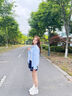 貞喜氣透氣小白鞋女新款厚底板鞋夏季百搭圓頭丑萌網(wǎng)面運動鞋休閑登山鞋 米色 網(wǎng)面透氣-4cm 36 可拆卸鞋墊 曬單實拍圖