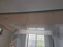 名創(chuàng)優(yōu)品（MINISO）家用嬰兒防摔圍欄蚊帳方頂蒙古包免安裝拼接蚊帳架 家用1.8x2米床 曬單實拍圖