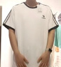 駱駝（CAMEL）夏日純棉T神男女寬松圓領(lǐng)短袖上衣T恤 C35BAXLN056A 無際白 S 曬單實(shí)拍圖