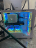 影馳風(fēng)神游戲辦公臺式電腦機箱白色（ATX/TYPE-C/快拆/兼容背插主板/顯卡豎裝/一體式跳線(xiàn)/零件盒） 曬單實(shí)拍圖