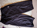暇步士（Hush Puppies）童裝兒童短褲25夏季女大童運動休閑針織七分褲 鉆石黑  160  曬單實拍圖