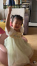 戴維貝拉兒童連衣裙夏裝女童中國風(fēng)裙子女寶寶古風(fēng)漢服裙 曬單實(shí)拍圖