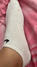 耐克（NIKE）襪子男襪子女 25新款運動健身訓練籃球襪情侶低幫時尚短襪 三雙裝 主推/經(jīng)典白/三雙裝 M/24-26厘米/38-42碼 曬單實拍圖
