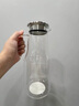 霜山SHIMOYAMA冷水壺玻璃涼水壺1.6L大容量泡茶壺家用耐高溫扎壺夏季果茶壺 【1.6L】水壺-6.8cm大口徑 曬單實拍圖