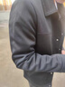 皮爾卡丹（pierre cardin）春秋裝外套男春秋季純黑色翻領(lǐng)夾克男簡(jiǎn)約上班族商務(wù)休閑男裝 黑色 2XL 145-160斤 曬單實(shí)拍圖