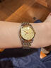 【二手99新】浪琴女表經(jīng)典優(yōu)雅雅致系列鑲鉆女士自動(dòng)機械表日歷顯示商務(wù)休閑表 二手奢侈品腕表鐘表 L4.298.3.37.7金盤(pán)間金鉆刻表徑25毫米 曬單實(shí)拍圖