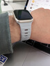 兜兜格商務(wù)適用蘋果Applewatchs10手表表帶Ultra2高級感iwatch9/8/7代運動46MM男士女款42液體硅膠49簡約 淺灰色 40mm【iwatch4/5/6/se代】 曬單實拍圖