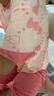 DEESHA 笛莎【7A抑菌棉】女童春夏短袖五分褲家居服套裝寶寶兩件套睡衣 曬單實(shí)拍圖