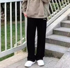 李寧（LI-NING）運動褲男春夏季休閑寬松舒適大碼直筒褲子潮流透氣百搭長褲衛(wèi)褲 黑色-直筒【棉質常規(guī) 舒適親膚】 L /175 (130-145斤) 曬單實拍圖