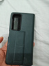 皮皮殼【防摔腕帶款】適用榮耀MagicV2手機殼綠色真皮折疊屏保護套超薄防摔磁吸翻蓋智能視窗男女商務(wù) 曬單實(shí)拍圖