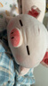 名創(chuàng)優(yōu)品（MINISO）小豬B-BO彈力超柔趴姿毛絨公仔玩偶抱枕玩具娃娃女友生日禮物女 曬單實(shí)拍圖