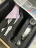 九牧（JOMOO）暗裝入墻式冷熱龍頭全銅洗手盆面盆熱熔嵌入式預埋墻排水龍頭 折疊龍頭【皓月白】 曬單實拍圖