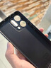 追迪適用于oppo reno14pro手機殼鏡頭精孔全包防摔reno14硅膠軟邊高端素皮簡約薄后殼 oppo reno14pro【黑】 曬單實拍圖