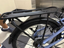 迪卡儂自行車車筐前筐前車把非折疊藍(lán)城市車籃子前車筐OVB2 20寸超輕折疊式自行車車筐架 曬單實拍圖