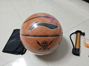 李寧（LI-NING）籃球7號(hào)CBA比賽成人兒童青少年中考室內(nèi)外訓(xùn)練標(biāo)準(zhǔn)七號(hào) PU443 曬單實(shí)拍圖