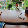 林之語(yǔ)中式書(shū)法桌書(shū)畫(huà)桌家用實(shí)木腿古風(fēng)毛筆字案臺雙人書(shū)房書(shū)桌長(cháng)工作臺 【新中式雙層】120x40深胡桃色 曬單實(shí)拍圖