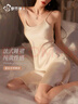 俞兆林性感蝴蝶吊帶睡衣女款青灰純欲風(fēng)睡裙帶胸墊甜美冰絲家居服 曬單實(shí)拍圖