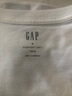 Gap男女裝2025春季新款純棉印花logo圓領(lǐng)修身短袖T恤美版856659 白色 M 美碼 L亞洲碼180/96A 曬單實拍圖