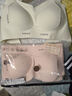 頌梵希哺乳內(nèi)衣女產(chǎn)后防下垂聚攏喂奶專用孕婦孕期兩用喂奶大碼文胸罩女 香檳+粉色 【孕哺專用 漲奶不勒】 XL 【建議130-155斤 85BCD】 曬單實拍圖