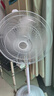 金羚電風扇強力落地扇 家用大功率落地風扇循環(huán)扇全銅電機大風量商用工業(yè)風扇 金屬鋁葉工業(yè)扇 8檔/20英寸/145W/白豪華款 曬單實拍圖