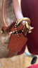 蔻馳（COACH）專(zhuān)柜款七夕禮物女士JULIET38大號(hào)單肩手提包棕黃色CAM28B4XHG 曬單實(shí)拍圖