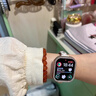 UNIKING適用于蘋(píng)果手表保護殼iwatch S10金屬半包仿鉆保護套applewatchS9/8/7帶鉆s6/5/4/3/2/1/se女Ultra 仿鉆殼【銀色】 適用：iWatch S10【46 曬單實(shí)拍圖