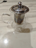 金灶（KAMJOVE）泡茶壺飄逸杯 耐熱玻璃茶具功夫辦公室花茶壺 茶水分離杯茶壺家用 A-02 500ml 曬單實(shí)拍圖
