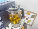 蘇泊爾（SUPOR）電熱水壺原裝正品煮茶壺恒溫壺虹吸噴淋旋鈕煮茶器燒水壺電水壺玻璃蒸茶器辦公室家用泡茶茶具 燒 C08煮茶壺 1.2L 曬單實(shí)拍圖