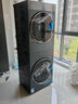 美的（Midea）洗烘套裝10KG滾筒洗衣機(jī)+變頻熱泵烘干機(jī)【清風(fēng)明月2.0洗烘塔】1.15洗凈比 海岸藍(lán)|MGH20PRO-N 曬單實拍圖