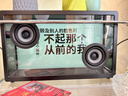 MORRORART懸浮歌詞字幕音響 【國家補貼】無(wú)線(xiàn)藍牙音響家用客廳音箱桌面透明可視化音箱智能家居生日禮物 曬單實(shí)拍圖