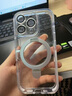 波沃姆 適用蘋(píng)果16手機殼新款帶支架iphone16promax透明15plus鏡頭全包高級感輕奢13pro氣囊防摔磁吸外殼 【全透明】自帶鏡頭膜 平整金屬支架 iPhone 16 Pro Max 曬單實(shí)拍圖