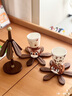 CONGSTUDIO限定手作可愛(ài)貓咪手工陶瓷杯酒杯咖啡杯創(chuàng  )意卡通少女生日禮物 豹紋「辛巴」 曬單實(shí)拍圖