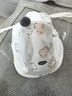 紀(jì)奈落嬰兒防護(hù)面罩新生兒防護(hù)帽寶寶遮陽兒童漁夫帽防飛沫隔離面罩 粉云朵拉鏈款 【42CM：0-3個月】 曬單實拍圖