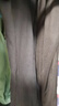 冰絲長袖t恤男士夏季超薄款體恤速干衣透氣防曬上衣服網眼打底衫 網眼長袖-黑色+深灰 3XL 曬單實拍圖